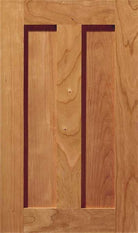 Auburn cabinet door with center stile 