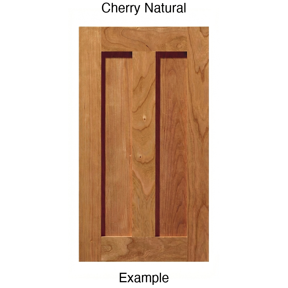 Auburn Recessed Panel Cabinet Door in Cherry Natural