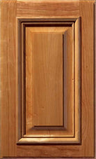 Bel Air raised panel wood cabinet door