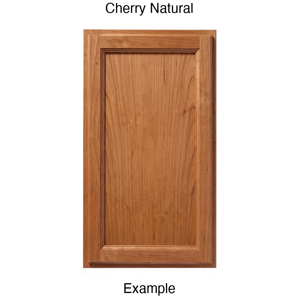 Bronco Recessed Panel Cabinet Door in Cherry Natural