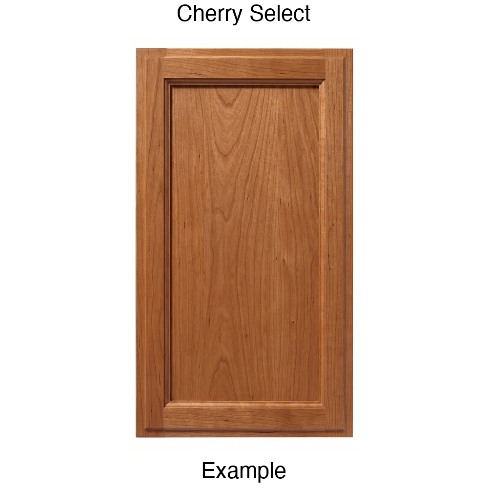 Bronco Recessed Panel Cabinet Door in Cherry Select