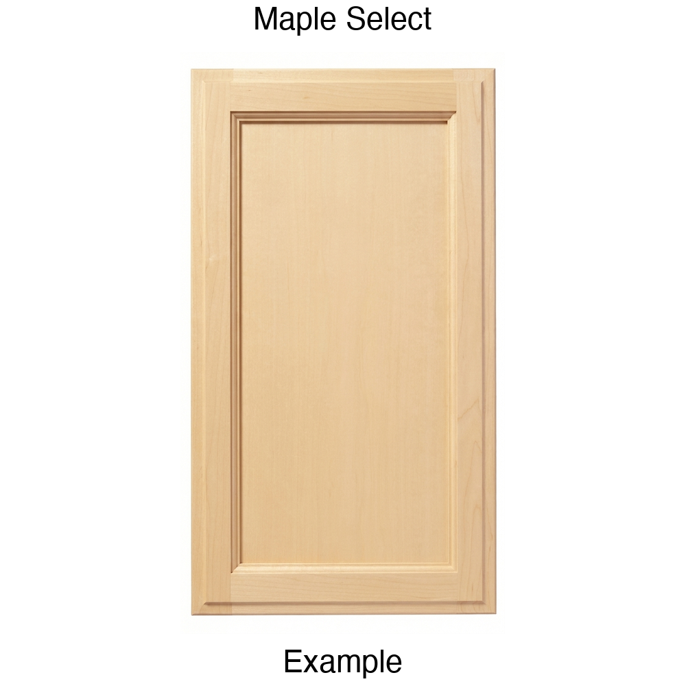 Bronco Recessed Panel Cabinet Door in Maple Select