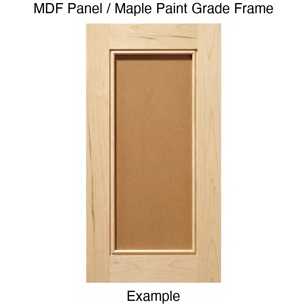 Cascade Recessed Panel Cabinet Door