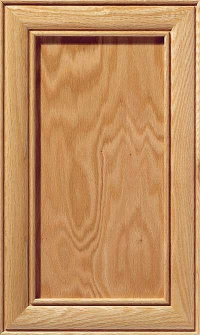 Connecticut recessed panel cabinet door with routed edge frame