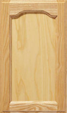 The Cougar recessed panel cabinet door with unique upper arch detail