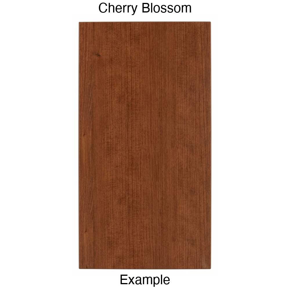 DBQ Slab Thermofoil Cabinet Door (Tacoma Style) in Cherry Blossom