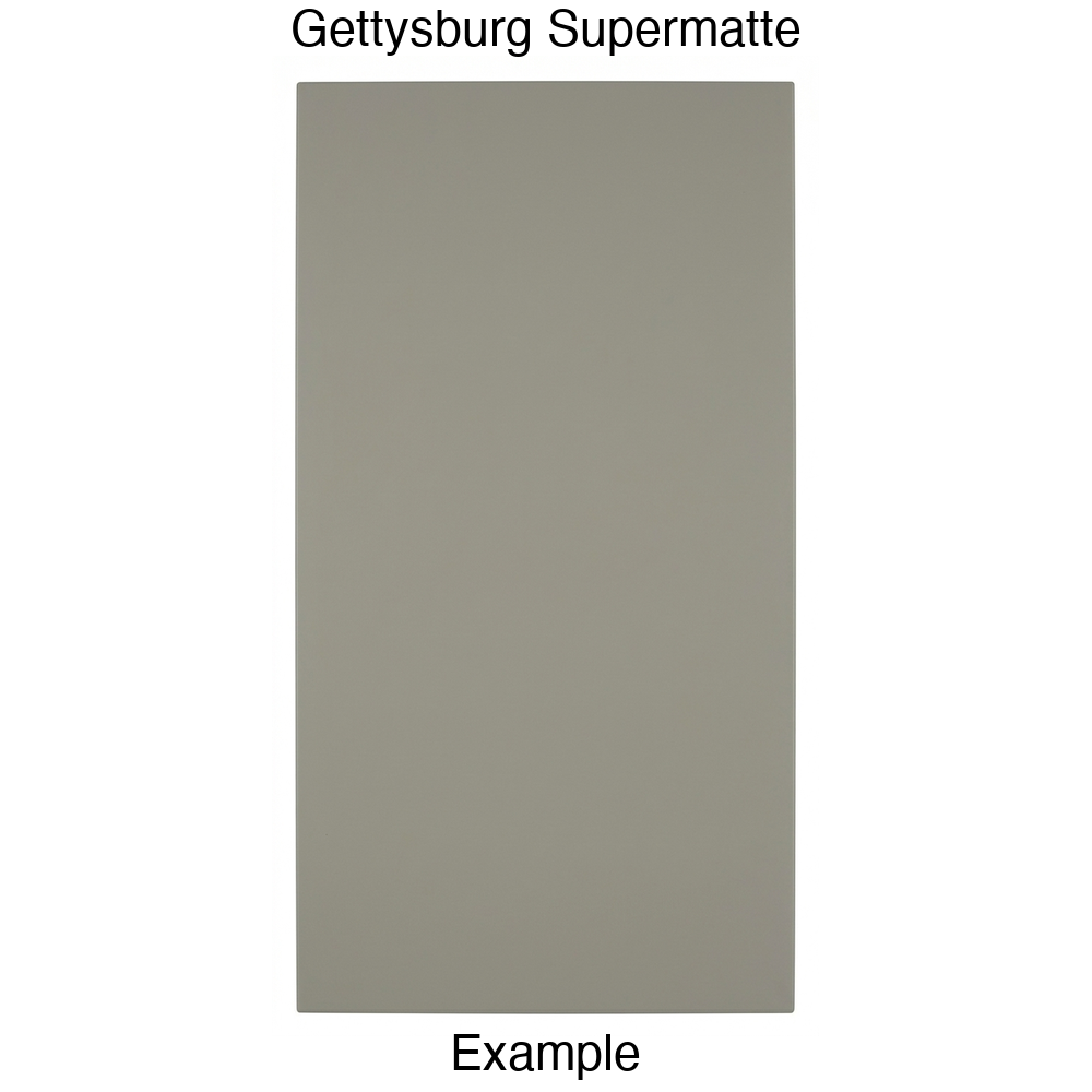 DBQ Slab Thermofoil Cabinet Door (Tacoma Style) in Gettysburg Supermatte