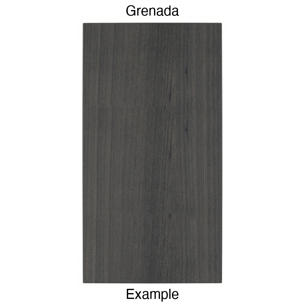 DBQ Slab Thermofoil Cabinet Door (Tacoma Style) in Grenada