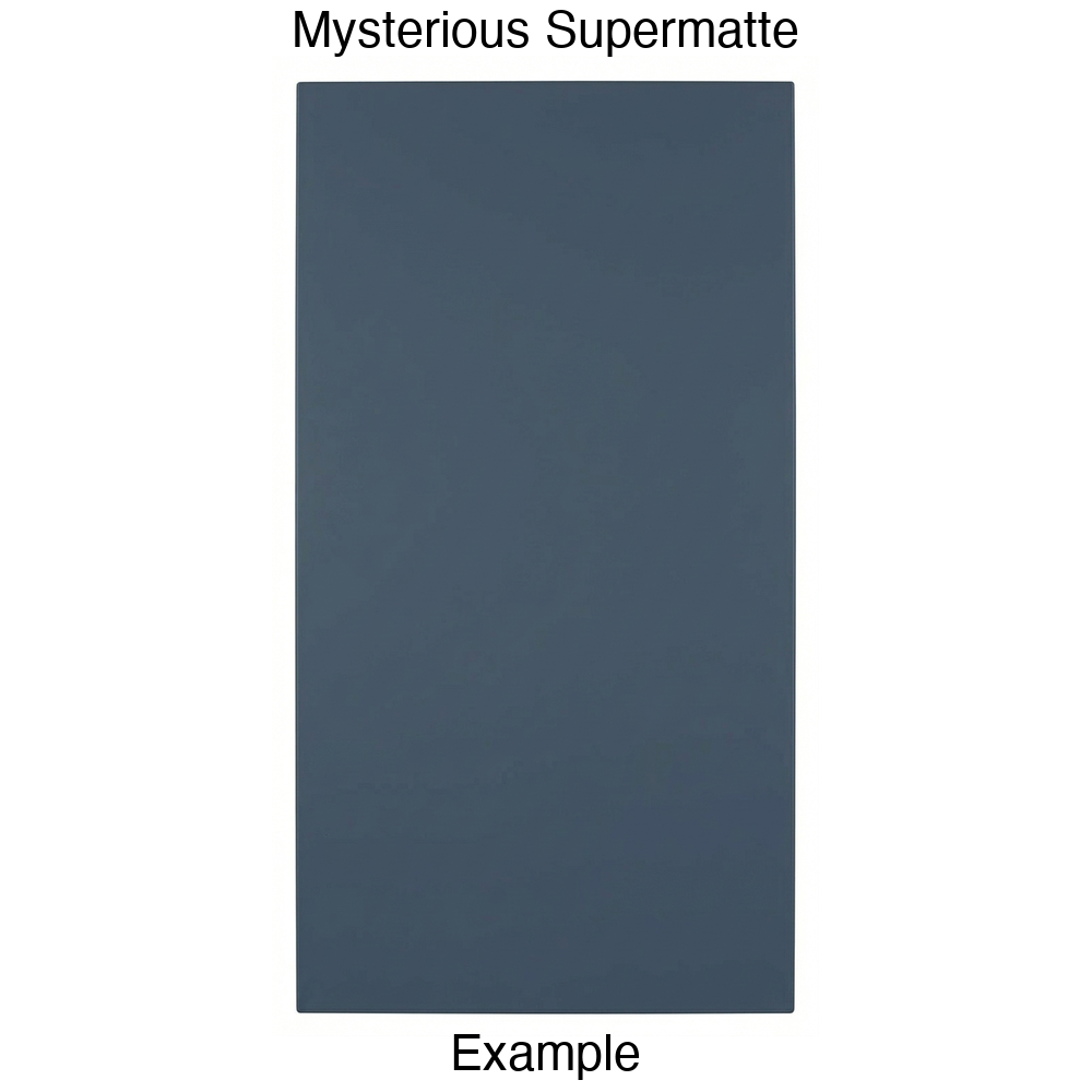 DBQ Slab Thermofoil Cabinet Door (Tacoma Style) in Mysterious Supermatte