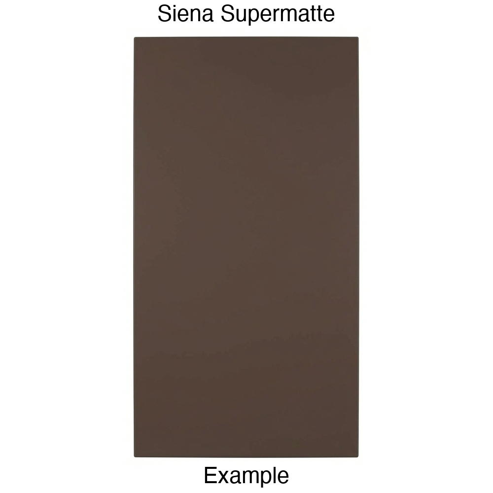 DBQ Slab Thermofoil Cabinet Door (Tacoma Style) in Siena Supermatte