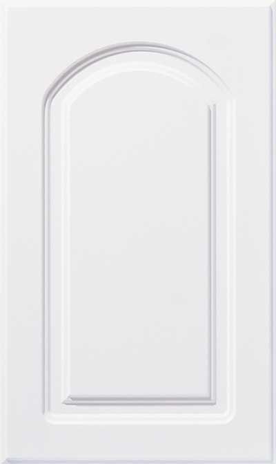 DP8 Arched Raised Panel Thermofoil Cabinet Door