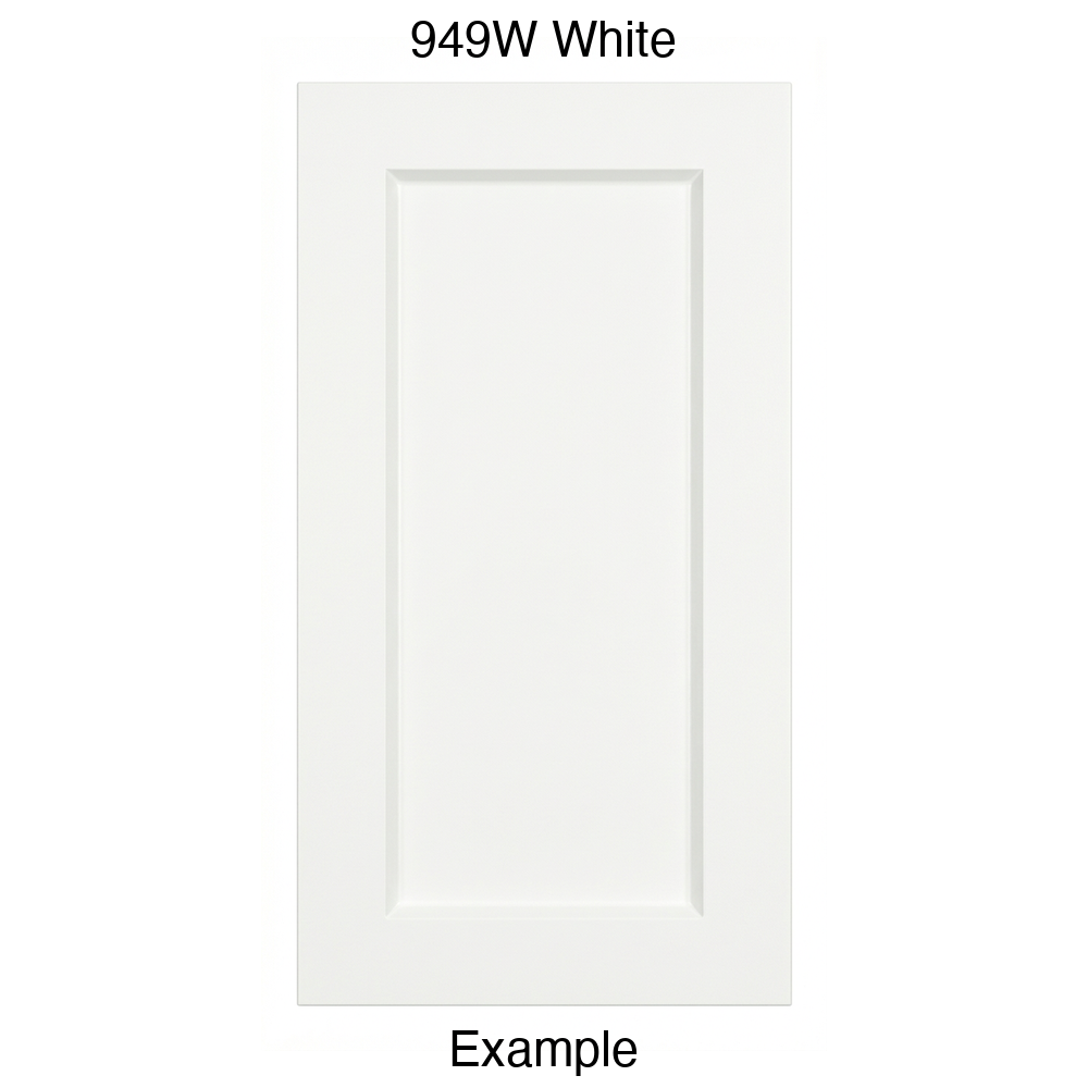 DR1 Recessed Panel Thermofoil Cabinet Door (Artesia Style)