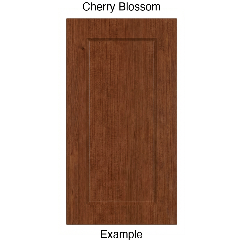 DR1 Recessed Panel Thermofoil Cabinet Door (Artesia Style) in Cherry Blossom