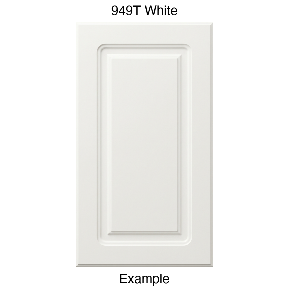DR8 Raised Panel Thermofoil Cabinet Door