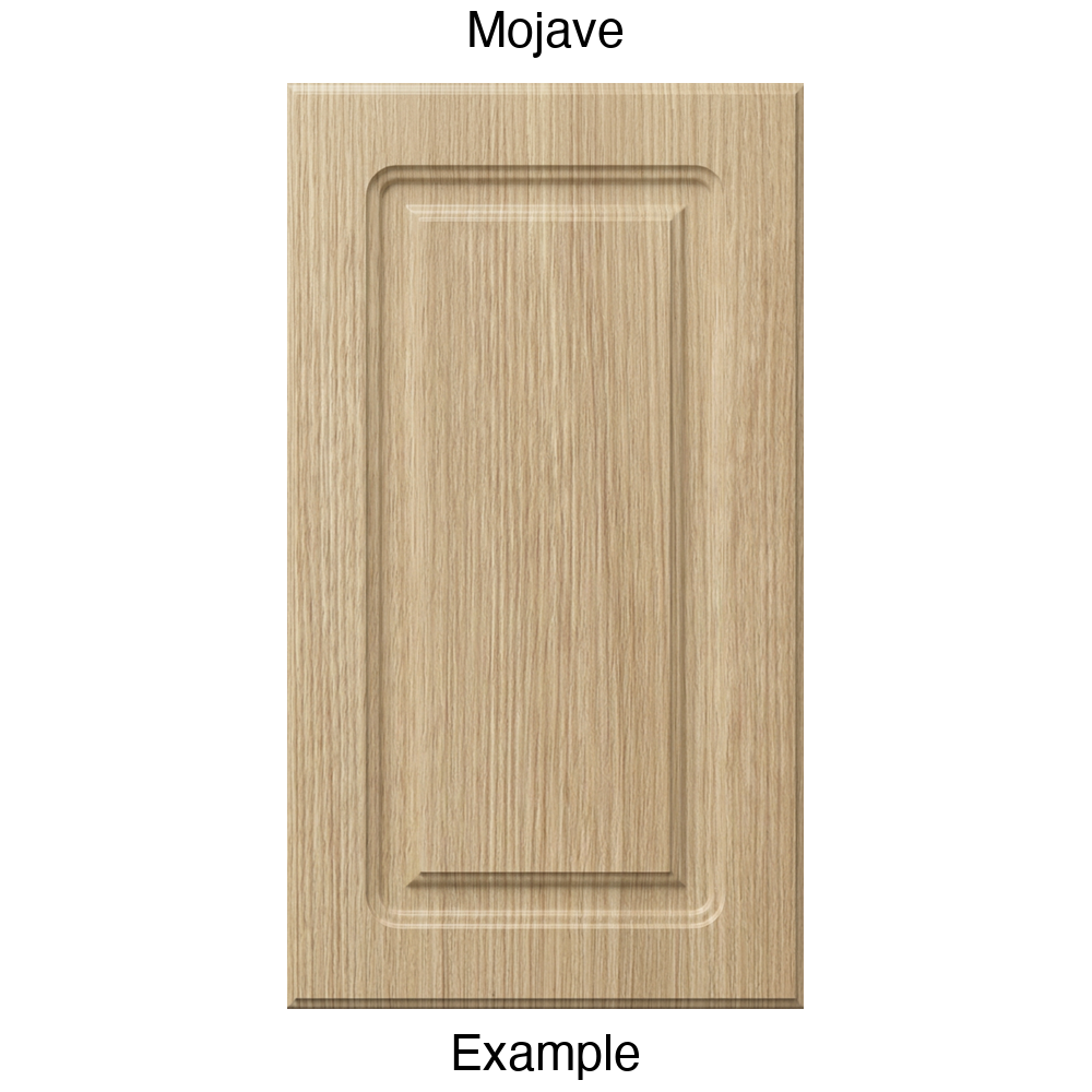 DR8 Raised Panel Thermofoil Cabinet Door in Mojave