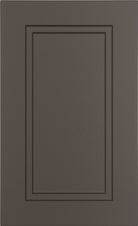 The DS524 rigid thermofoil cabinet door with stepped inner edge center panel