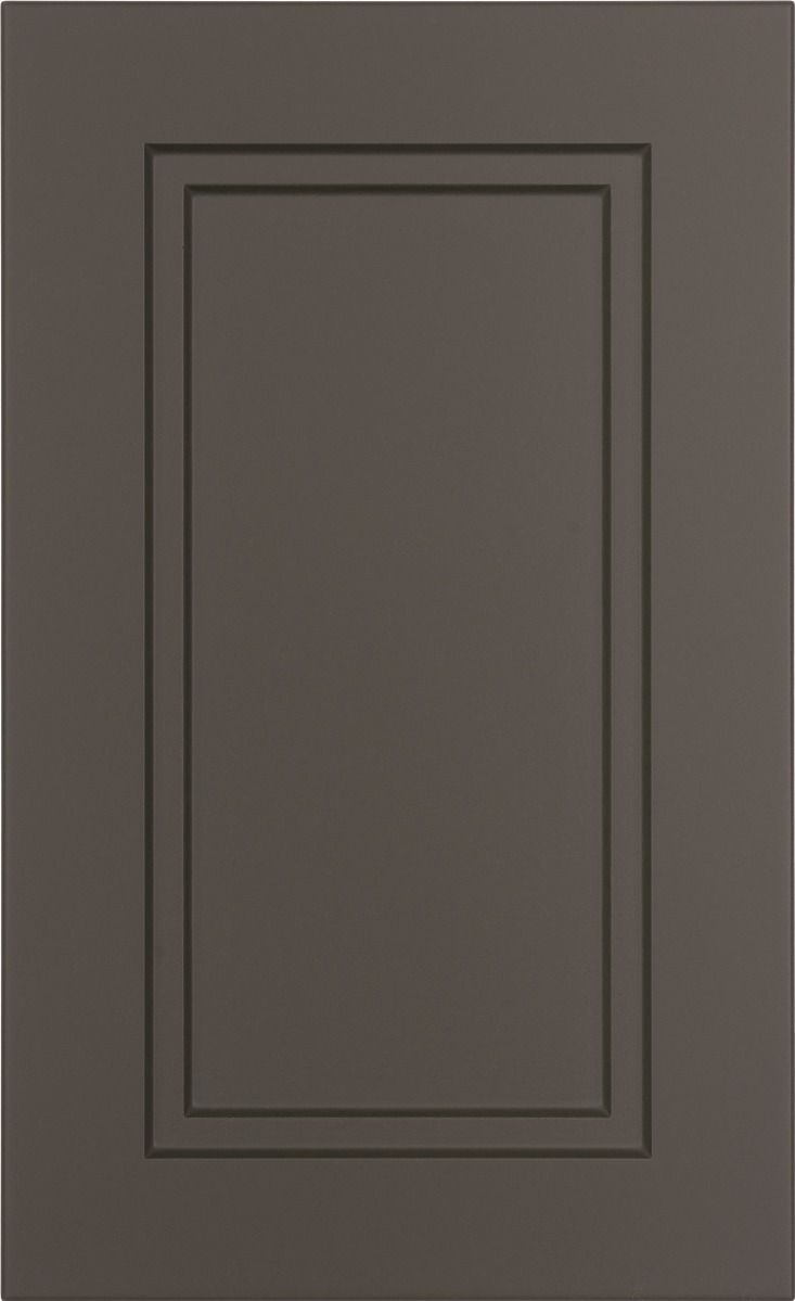 The DS524 rigid thermofoil cabinet door with stepped inner edge center panel