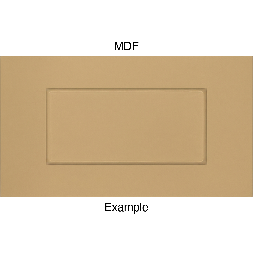 DSS218 Thermofoil Drawer Front (Shallow Shaker Style), Routed