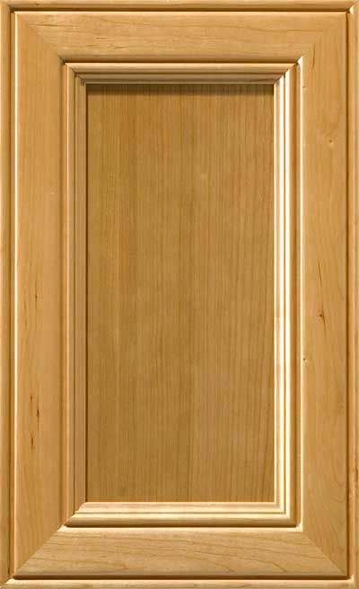 The Eldridge inset panel cabinet door with inner and outer edge detailing, recessed panel and 7/8" frame.