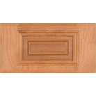 The Executive raised panel drawer front with routed inner and outer edge details