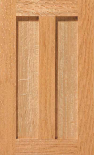 Shaker style cabinet door with center stile