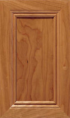 The Frontier inset panel cabinet door with mitered frame molding detail