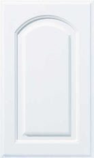 The FS746 thermofoil raised panel cabinet door with smooth rounded top arch