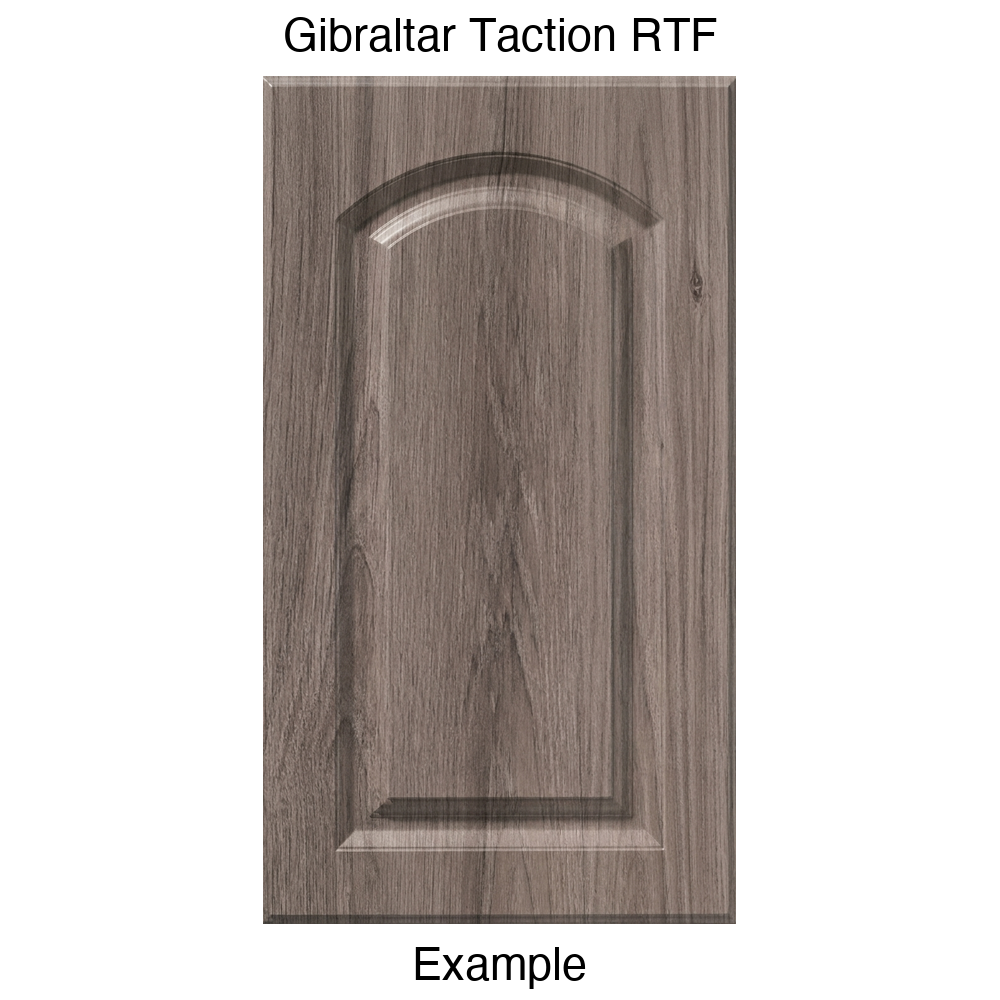FS846 Arched Raised Panel Thermofoil Cabinet Door