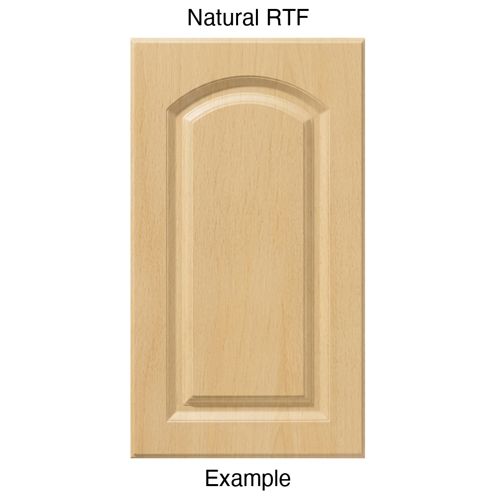 FS846 Arched Raised Panel Thermofoil Cabinet Door
