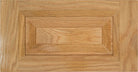 The Georgia raised panel cabinet drawer front with a dramatstep bevel