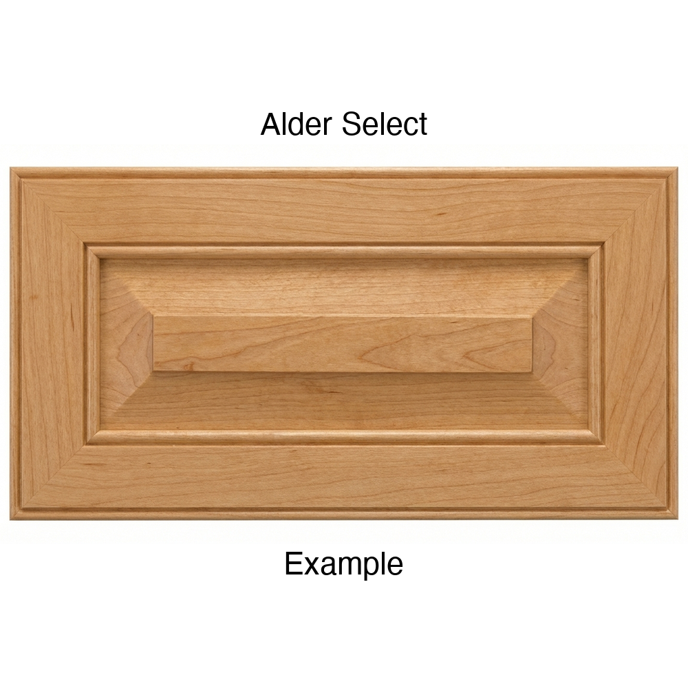 Harmony Drawer Front, 5-Piece, in Alder Select