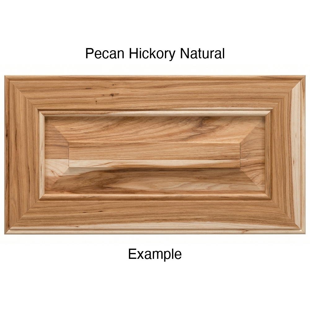 Harmony Drawer Front, 5-Piece, in Pecan-Hickory Natural