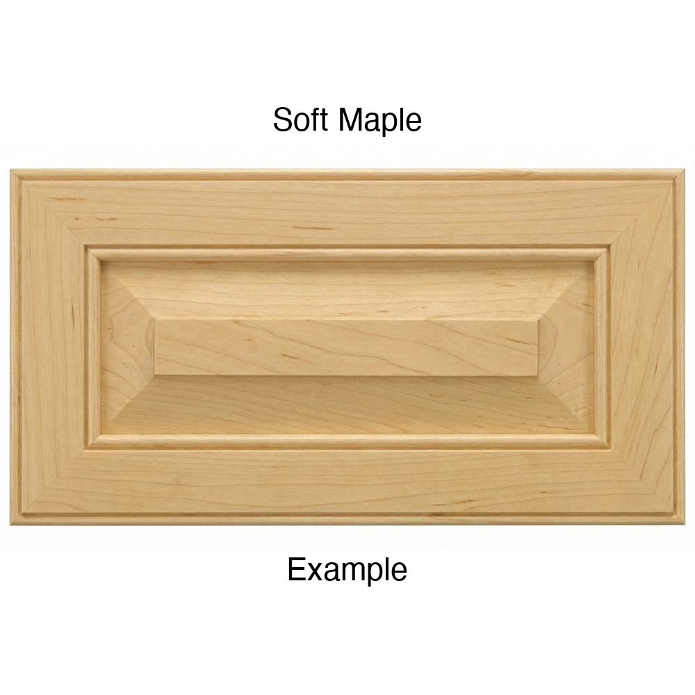 Harmony Drawer Front, 5-Piece, in Soft Maple