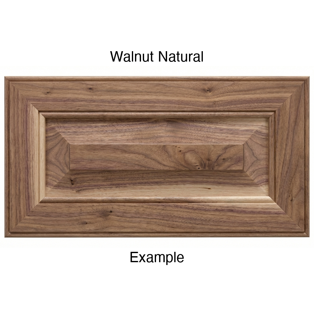 Harmony Drawer Front, 5-Piece, in Walnut Natural