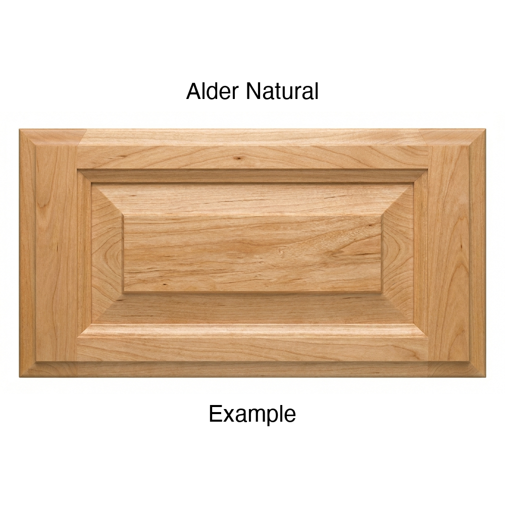 Heritage Drawer Front in Alder Natural