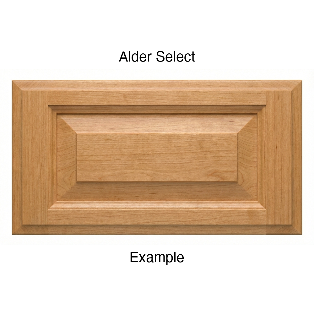 Heritage Drawer Front in Alder Select