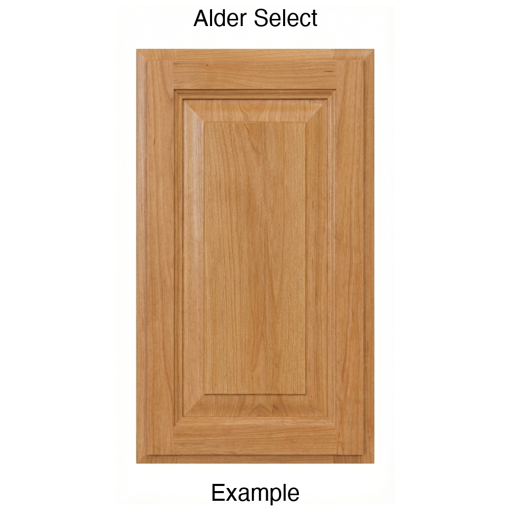 Heritage Raised Panel Cabinet Door in Alder Select