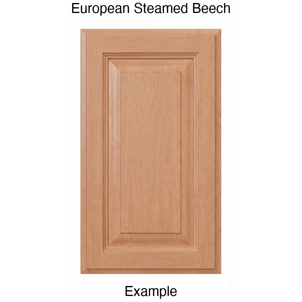 Heritage Raised Panel Cabinet Door in European Steamed Beech