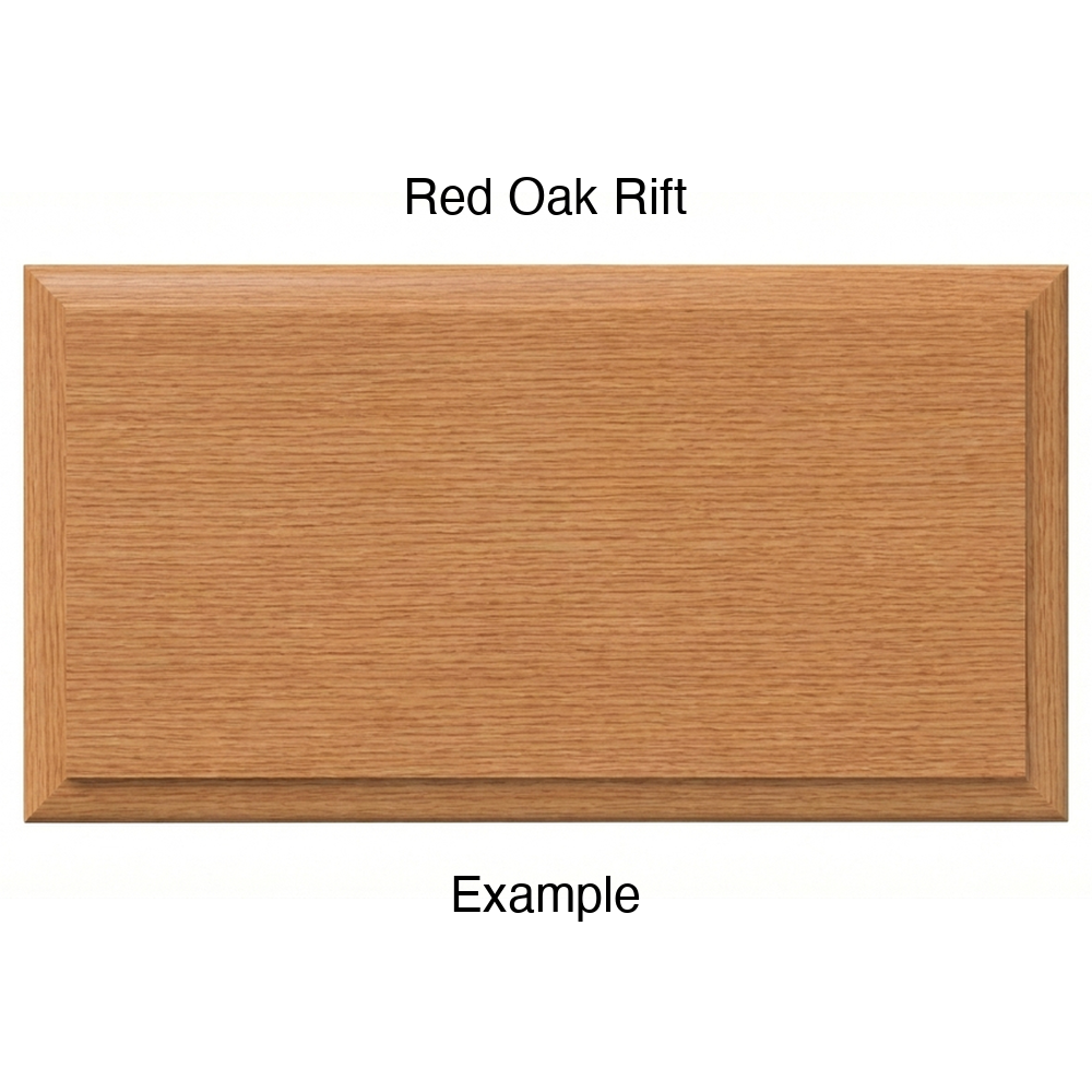 Heritage Drawer Front in Red Oak Rift