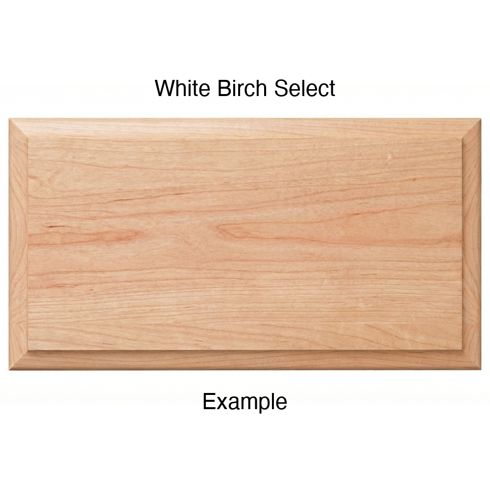 Heritage Drawer Front in White Birch Select