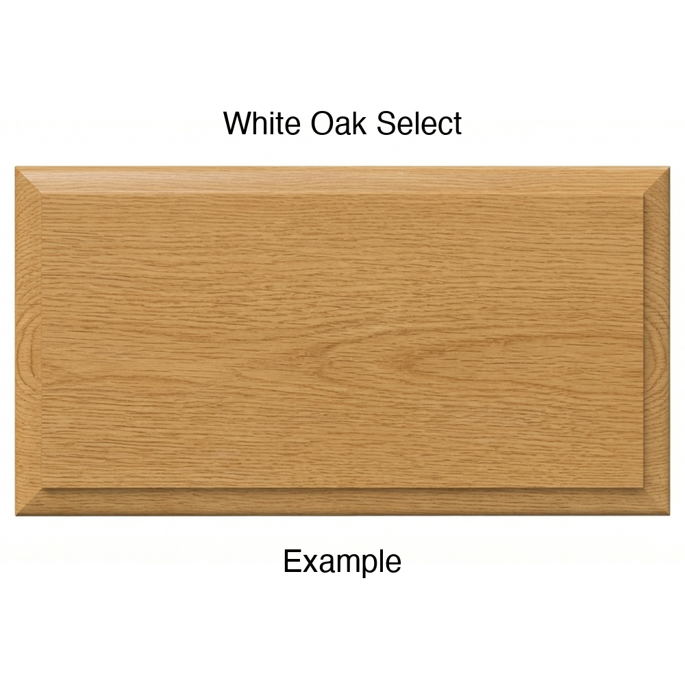 Heritage Drawer Front in White Oak Select