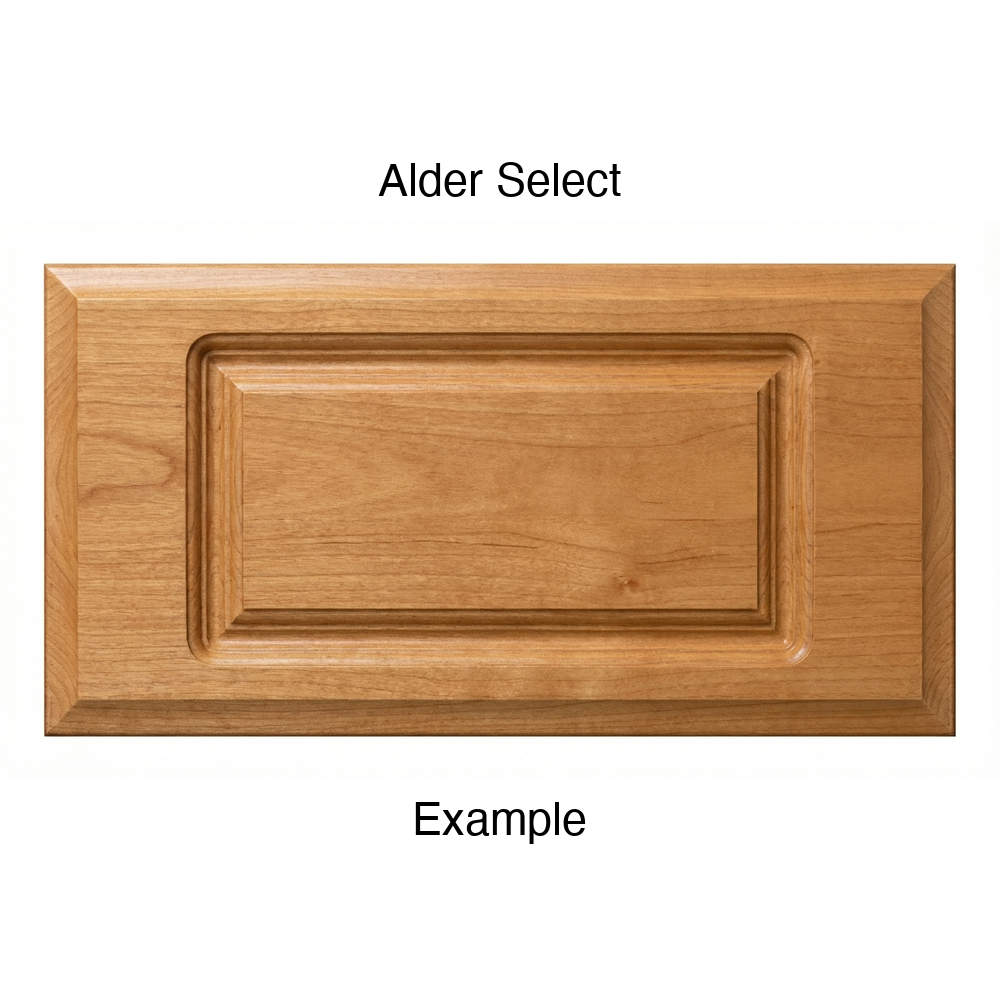 Heritage Drawer Front in Alder Select