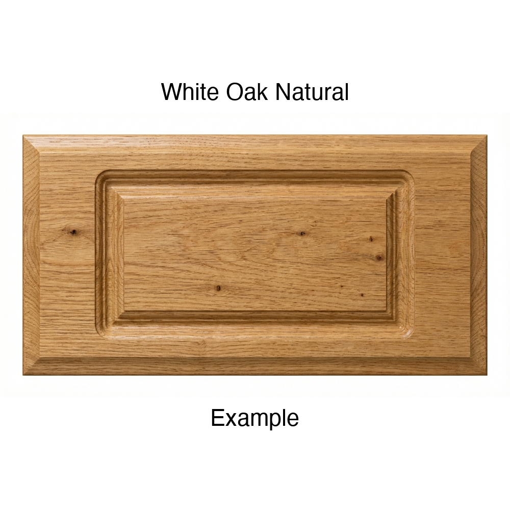 Heritage Drawer Front in White Oak Natural
