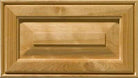 Hudson raised panel drawer front with mitred frame and outside edge detail
