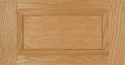 Isabella cabinet drawer front with step bevel detail
