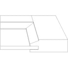 Side profile of Isabella cabinet door