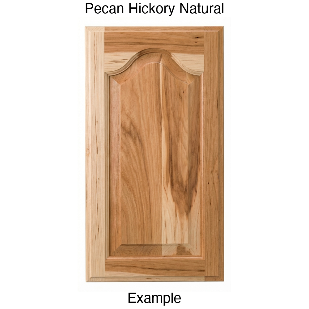Liberty Cathedral Raised Panel Cabinet Door in Pecan-Hickory Natural