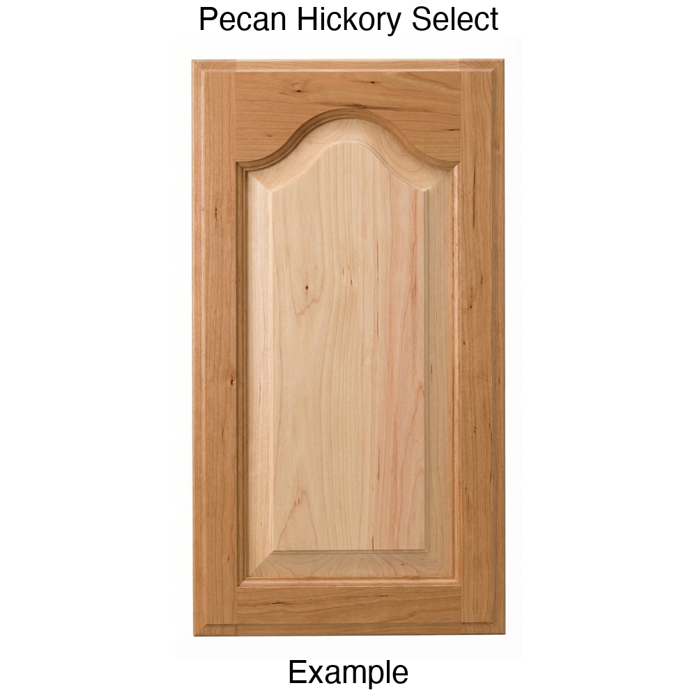 Liberty Cathedral Raised Panel Cabinet Door in Pecan-Hickory Select