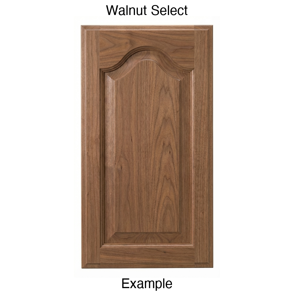 Liberty Cathedral Raised Panel Cabinet Door in Walnut Select