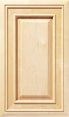 The Manhatten raised panel mitered cabinet door